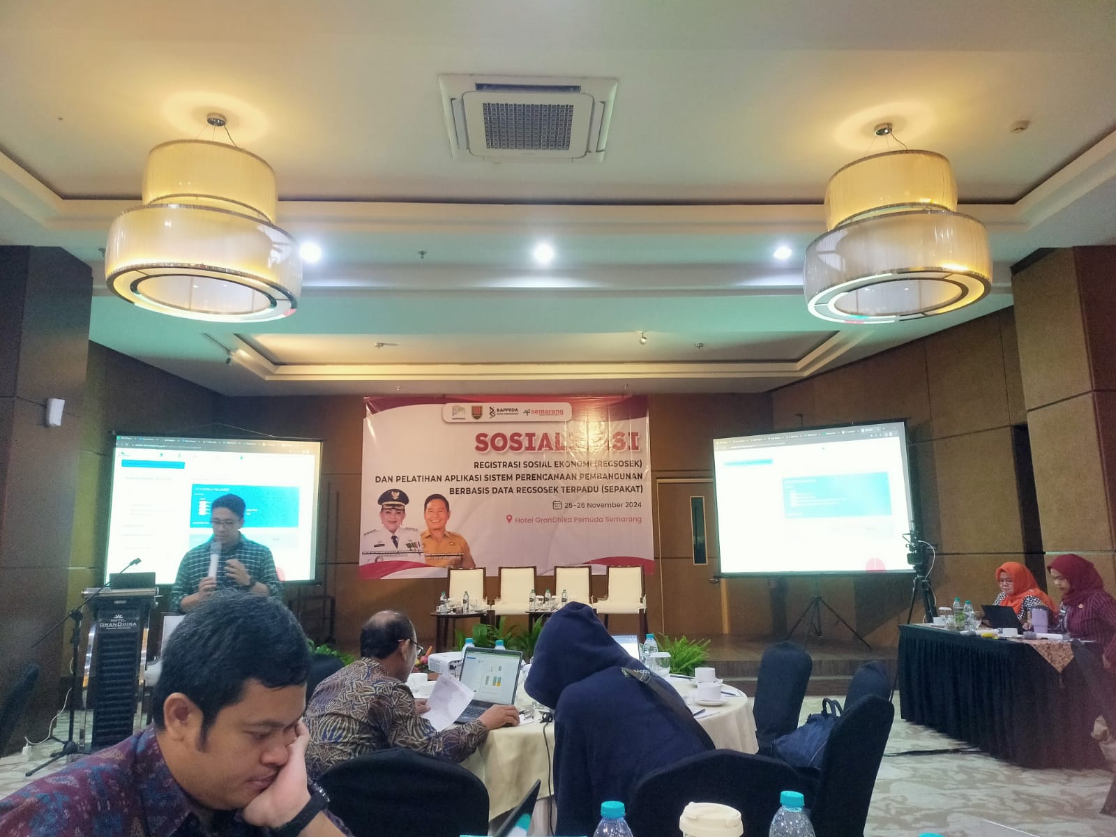 Diskominfo Ikuti Hari Kedua Sosialisasi REGSOSEK dan Pelatihan Aplikasi SEPAKAT